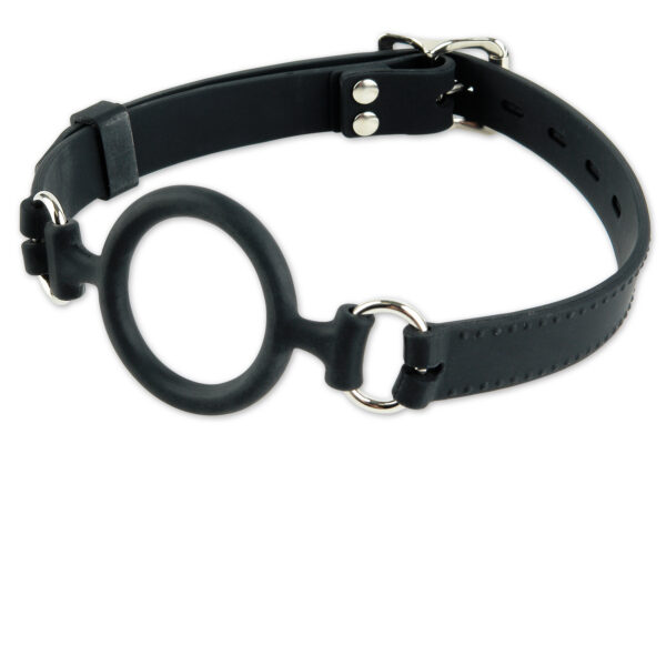 This Fetish Fantasy Extreme Silicone O-ring Gag is exactly what you need to keep sub quiet while keeping their mouth wide open for whatever you wish to put in it. Made of super-soft Elite Silicone the head strap easily adjusts to fit most sizes. Best of all the O-ring has no smell or taste when its in your mouth thanks to the ultra hygienic medical-grade Elite Silicone.