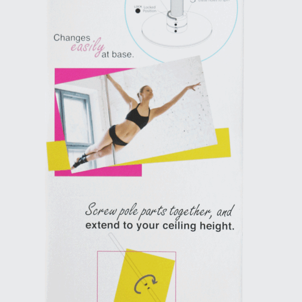 Mipole 360 Spinning Professional Dance Pole