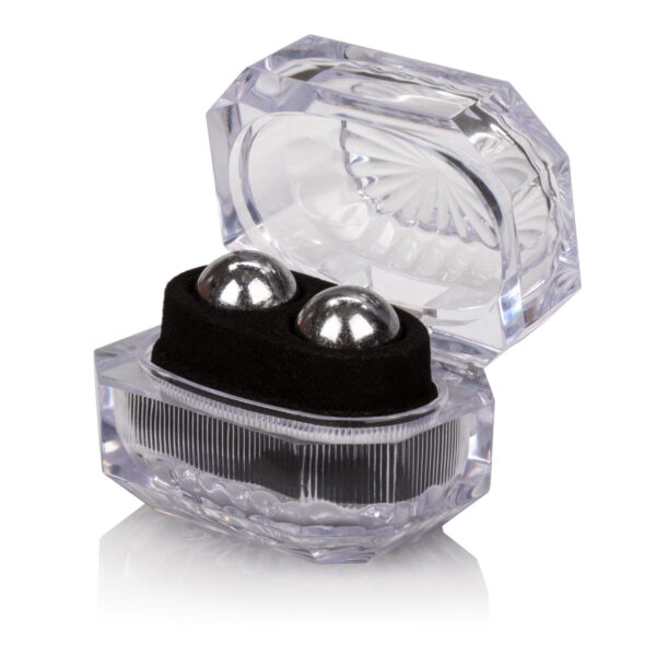 Multi-use weighted pleasure balls Steel with plating