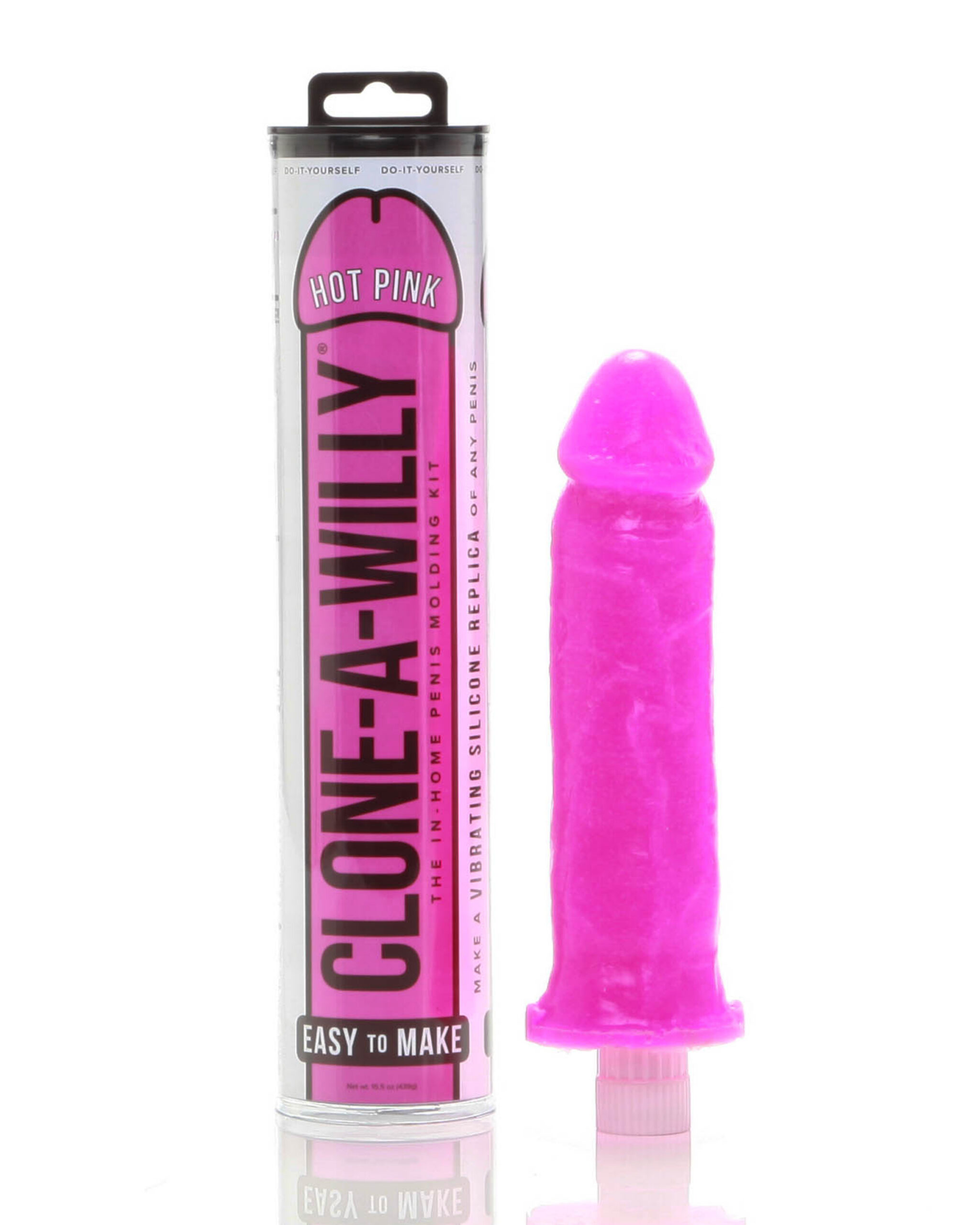 making it the most personalized sex toy on the planet. Fun & easy to do! Each Kit comes with everything you need: Body safe "hot pink" silicone