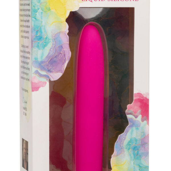 Bliss Liquid Silicone Vibe - Pink