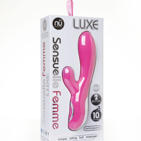 Sensuelle Femme Luxe 10 Function Rabbit Massager - Pink