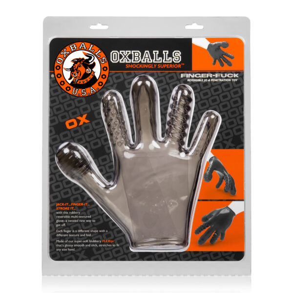 Finger- Fuck Reversible Jo & Penetration Toy -  Smoke