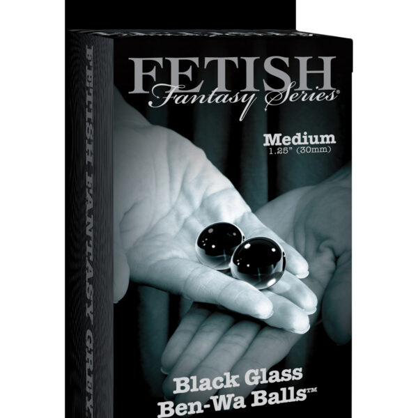 These luxurious black Ben-Wa balls are made from borosilicate glass designed to last a lifetime. Their size and weight make them perfect for vaginal stimulation and exercise use and the nonporous glass is hypoallergenic and body safe. With regular use you will enjoy improved muscle control and stronger more frequent orgasms.
