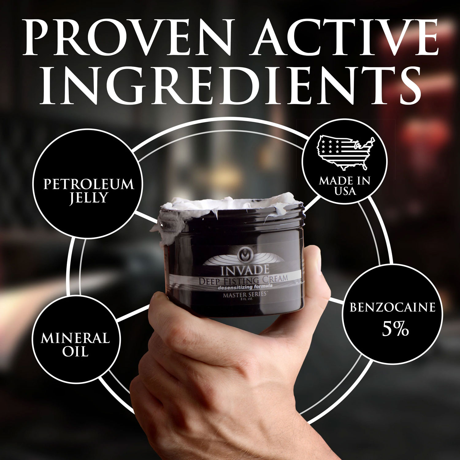 Invade Deep Fisting Cream 8 Oz - Image 2