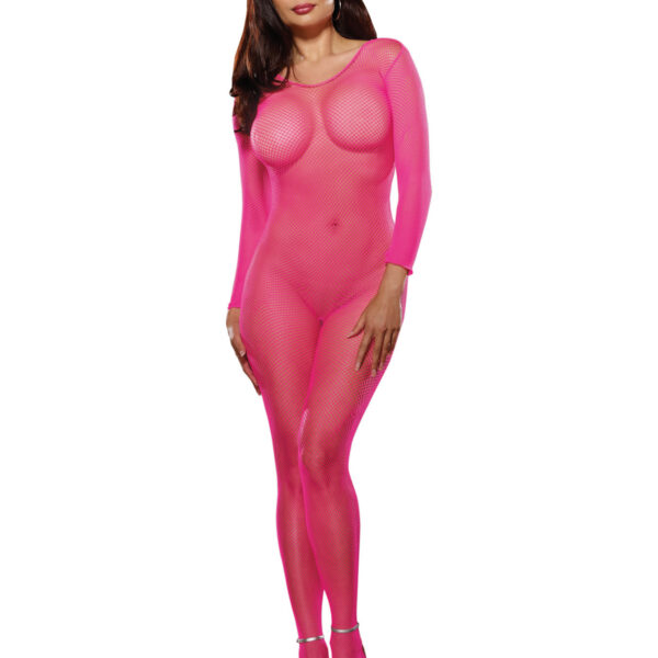 Bodystocking - Neon Pink - Queen Size