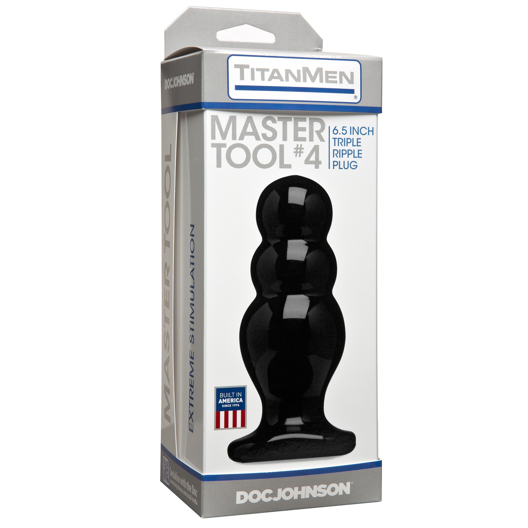 this impressive toy is large and in charge. This TitanMen Master Tool #4 comes in a sleek design
