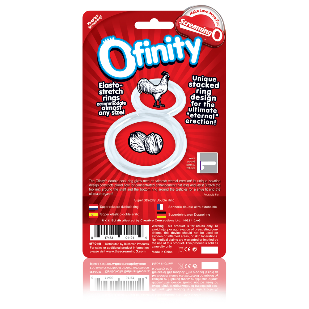 Ofinity Double Ring - Clear - Image 5