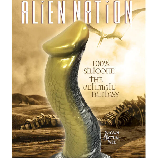 Alien Nation Venomus Silicone Creature Dildo - Gold