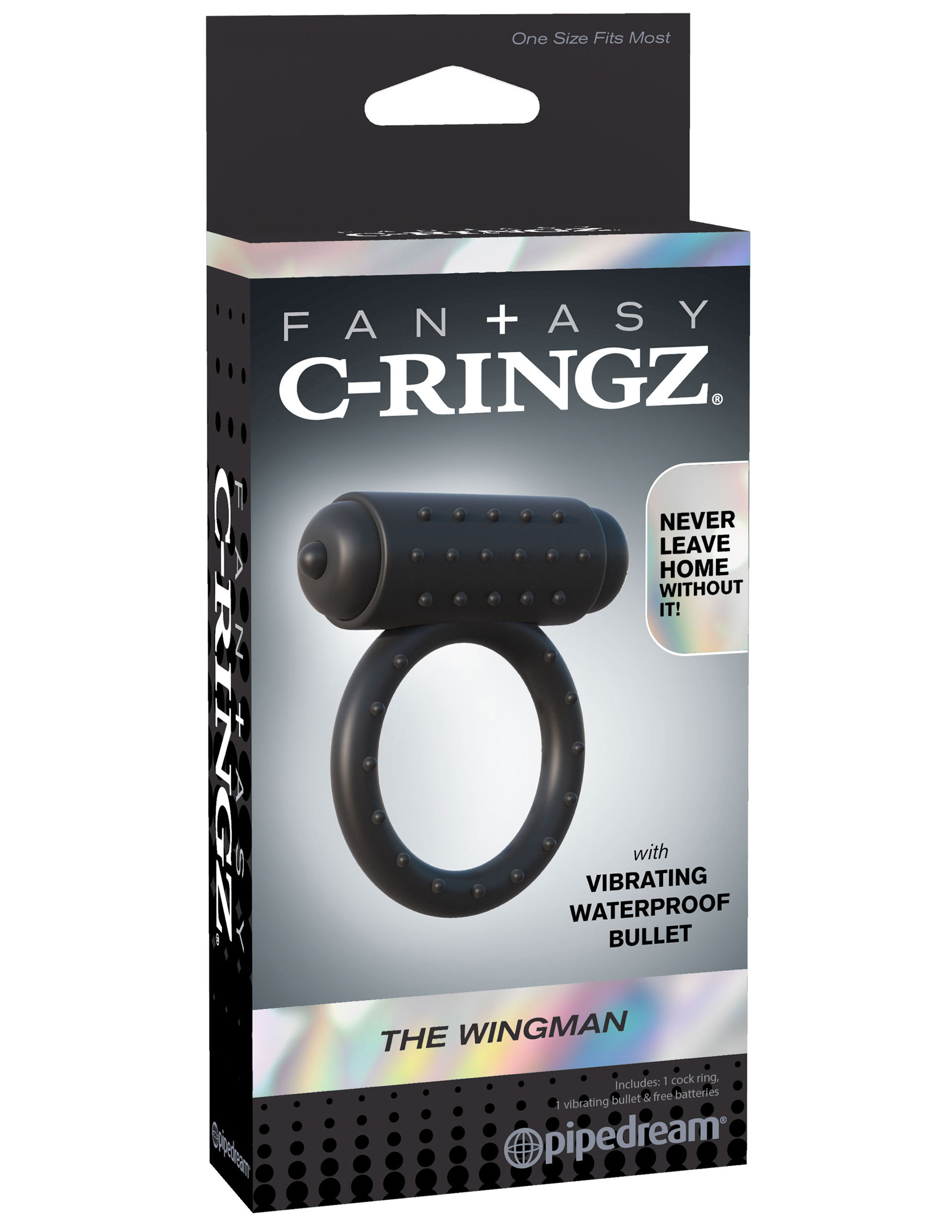and get harder while the powerful vibrations stimulate your partner or balls! The comfortable ring gives you extra support and lets your lover know that you mean business. Just push the button to activate the motors tingly vibrations and enjoy the tiny teasers tickling your most sensitive areas. The discreet ring is small enough to fit in your pocket