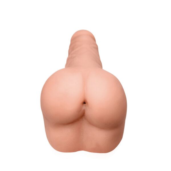 You have always dreamt of going bareback on a tight ass while you stroke a hard cock so what are you waiting for.. This handheld masturbator has a pair of perfectly round ass cheeks connected to a thick 7-inch cock. This bad boy will let you fuck his bubble butt while you reach around and jack him off. Slap his big round ass and listen to the whack - it sound and feels just like a real ass. Spread his chiseled cheeks ram his tight little asshole and fill him with every inch of your thick cock.
