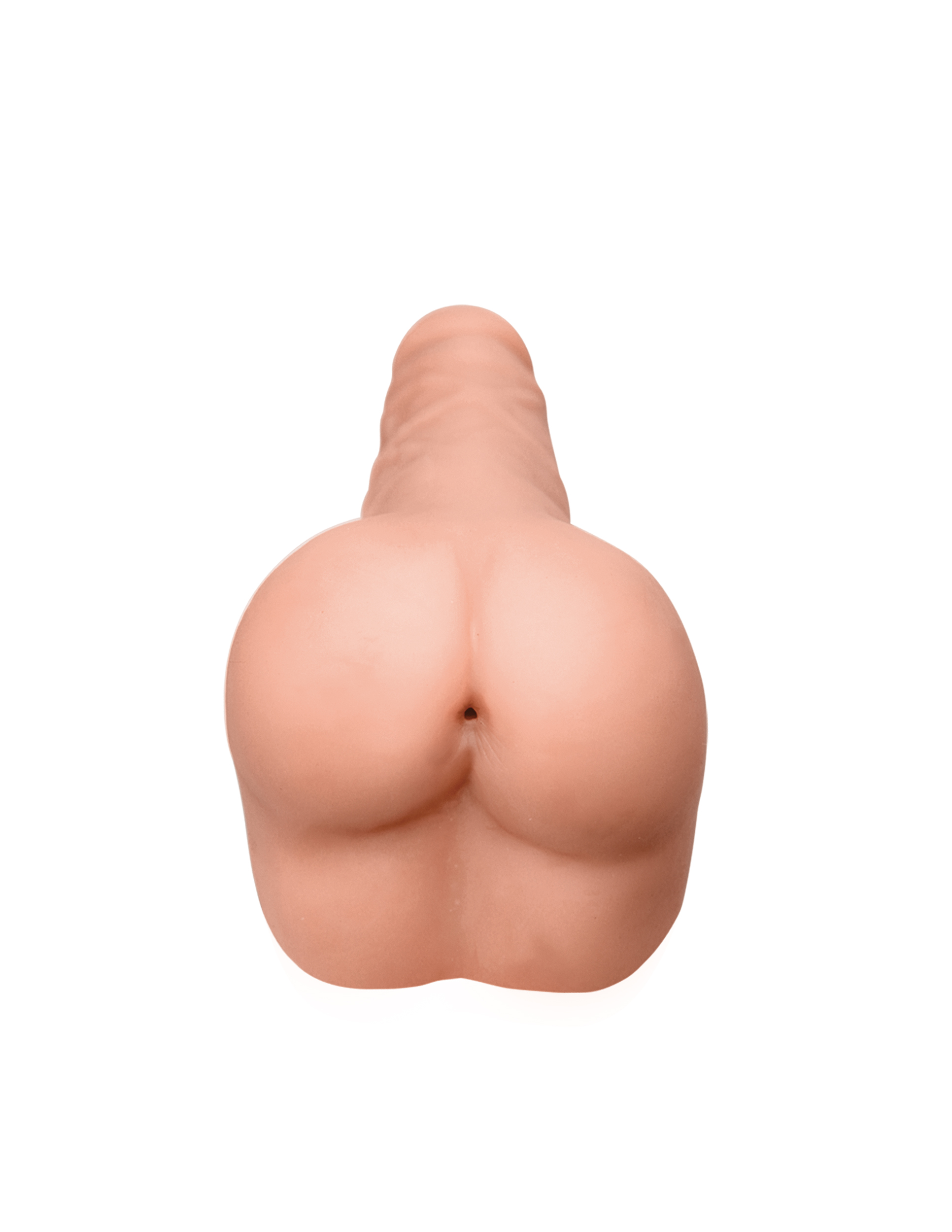 You have always dreamt of going bareback on a tight ass while you stroke a hard cock so what are you waiting for.. This handheld masturbator has a pair of perfectly round ass cheeks connected to a thick 7-inch cock. This bad boy will let you fuck his bubble butt while you reach around and jack him off. Slap his big round ass and listen to the whack - it sound and feels just like a real ass. Spread his chiseled cheeks ram his tight little asshole and fill him with every inch of your thick cock.