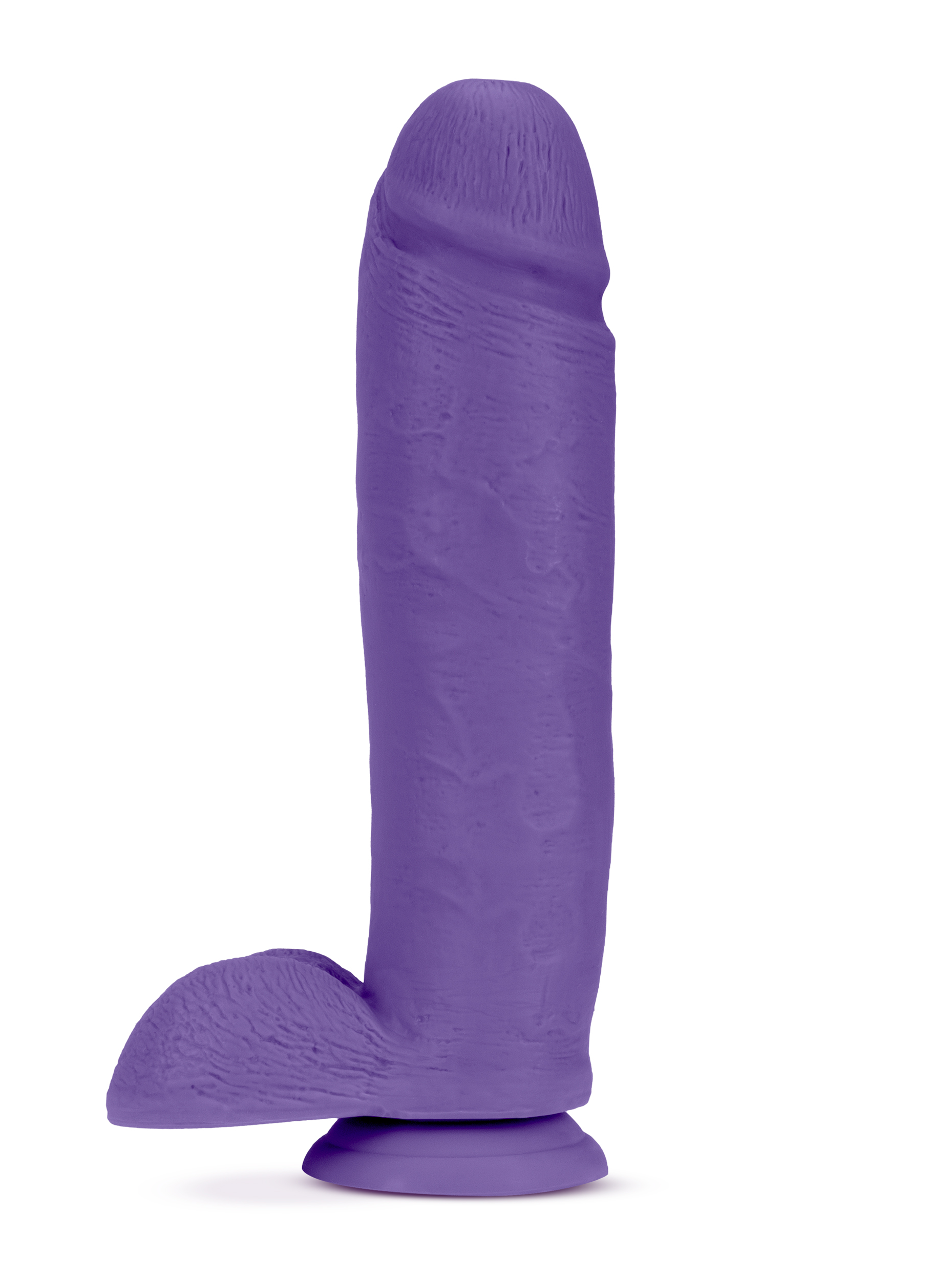 Au Naturel - Bold - Huge - 10 Inch Dildo - Purple