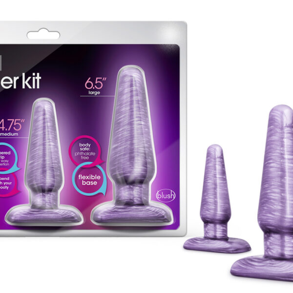 B Yours - Anal Trainer Kit - Purple Swirl