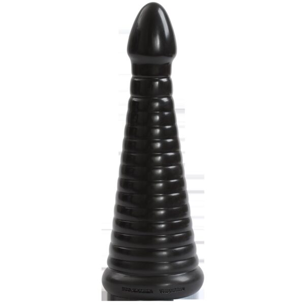 The Intimidator is 11 inches of raw sexual satisfaction. The ribbed plug that will increase your pleasure more.