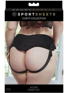 Beginners Strap on - Plus Size - Black