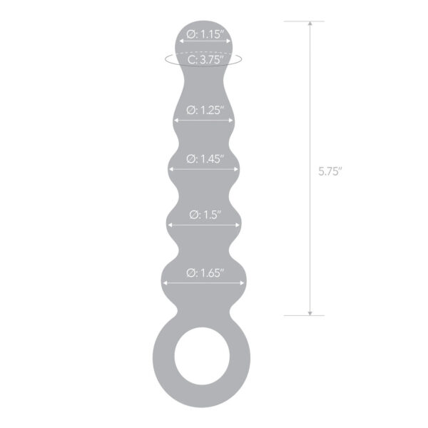 Upgrade your anal pleasure with a booty play masterpiece - the Quintessence  Beaded Anal Slider. This work of art is made with backdoor excitement in mind