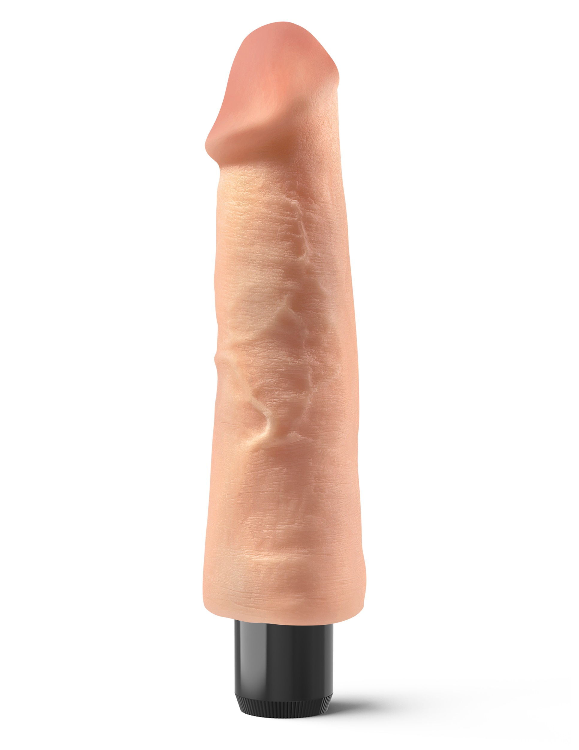 the squishy material mimics the softness and feel of real skin and feels as natural as you can get! Realistic Multi-Speed Waterproof Overall Length: 8" (20.32 cm) Insertable Length: 7.1" (18cm) Try it in the shower or spa and turn bath time into pleasure time!
