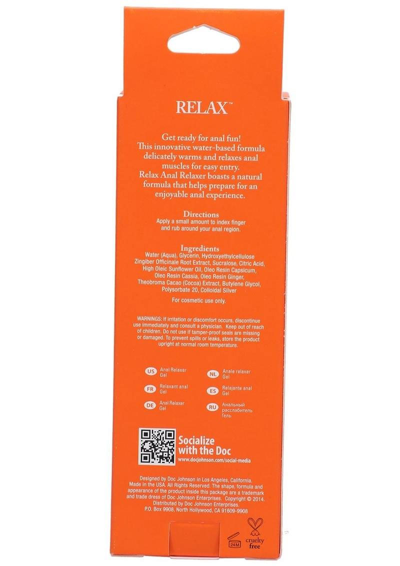 Relax - Anal Relaxer for Everyone - 2 Oz. - Boxed - Image 3