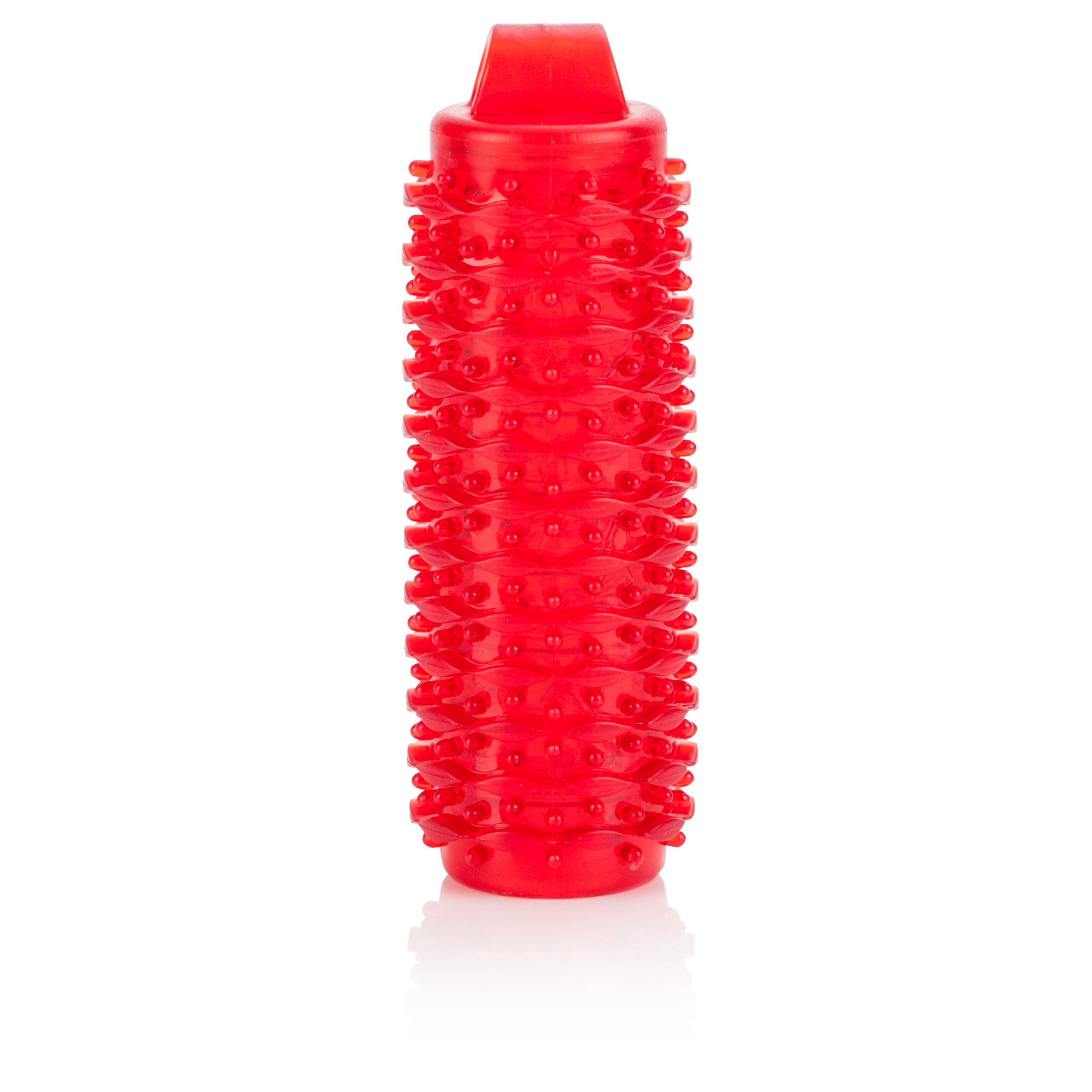 10-Function Adonis Vibrating Strokers - Red - Image 5