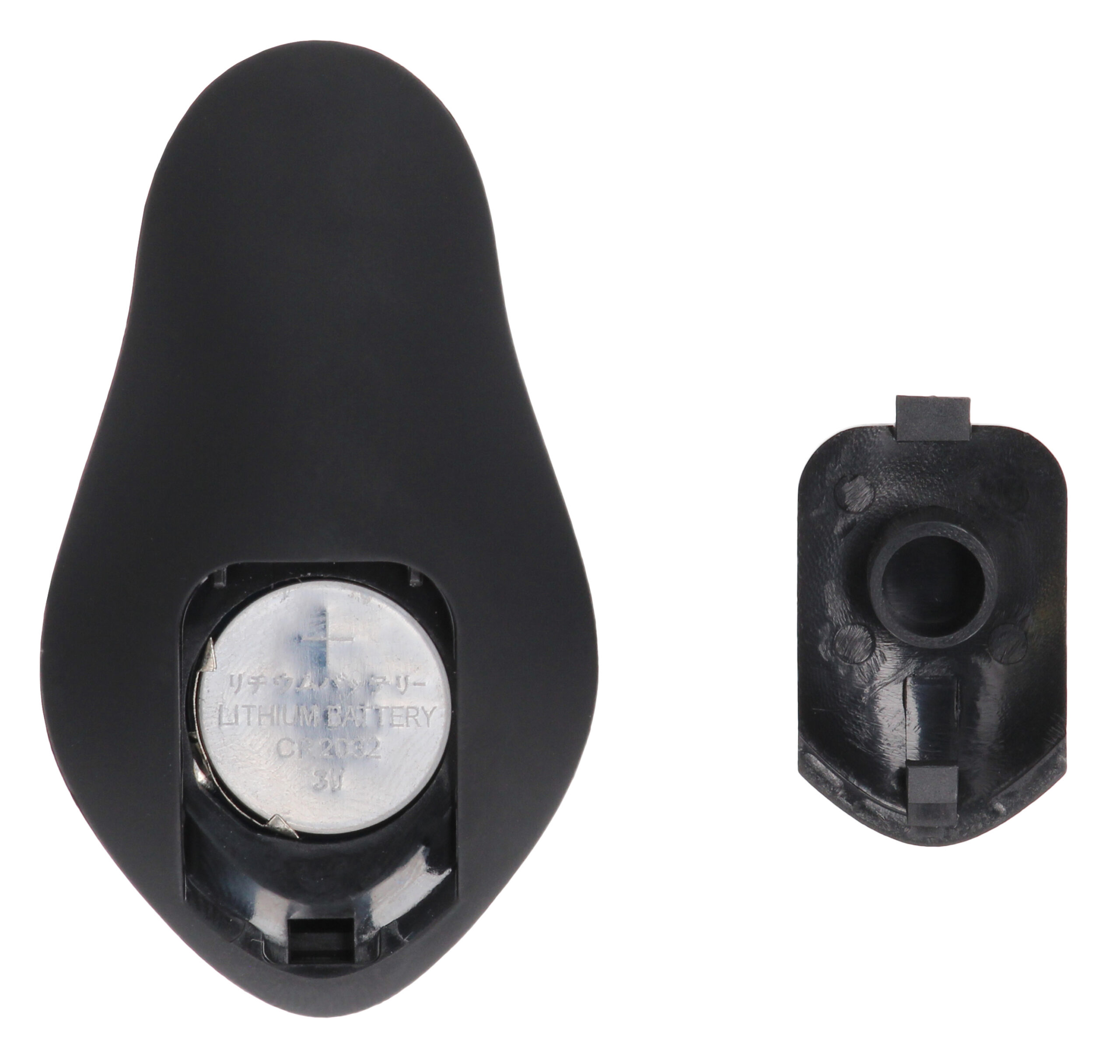 E-Stimulation and Vibration Butt Plug With Cock Ring and Wireless Remote Control - Black