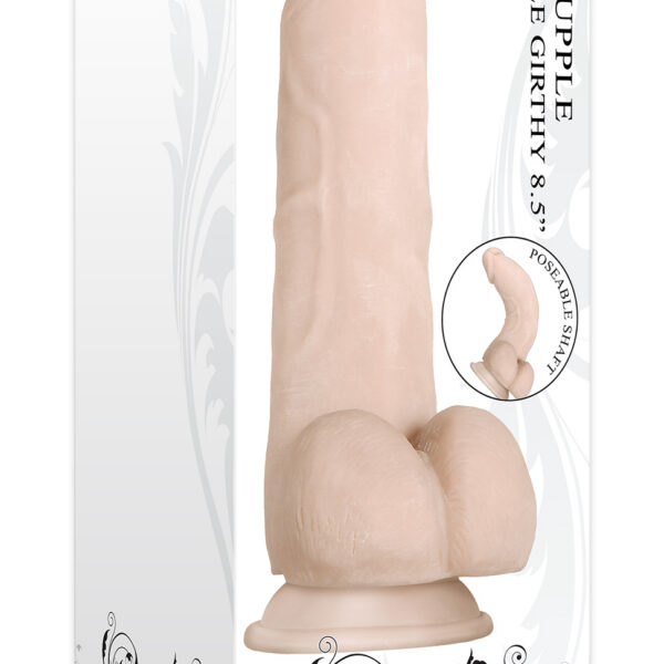 Real Supple Poseable Girthy 8.5 Inch
