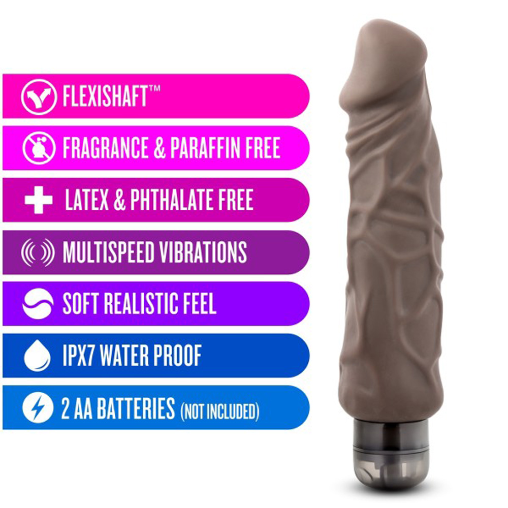 get ready for a wild ride because this will rev up all your sensations! Requires 2 AA batteries (not included). Adjustable Multi-Speed Vibrations X5 Plus Superior TPE for Soft and Realistic Feel Fully Submersible IPX7 Waterproof Lab Tested & Verified To Contain No Unsafe Compounds. Silicone