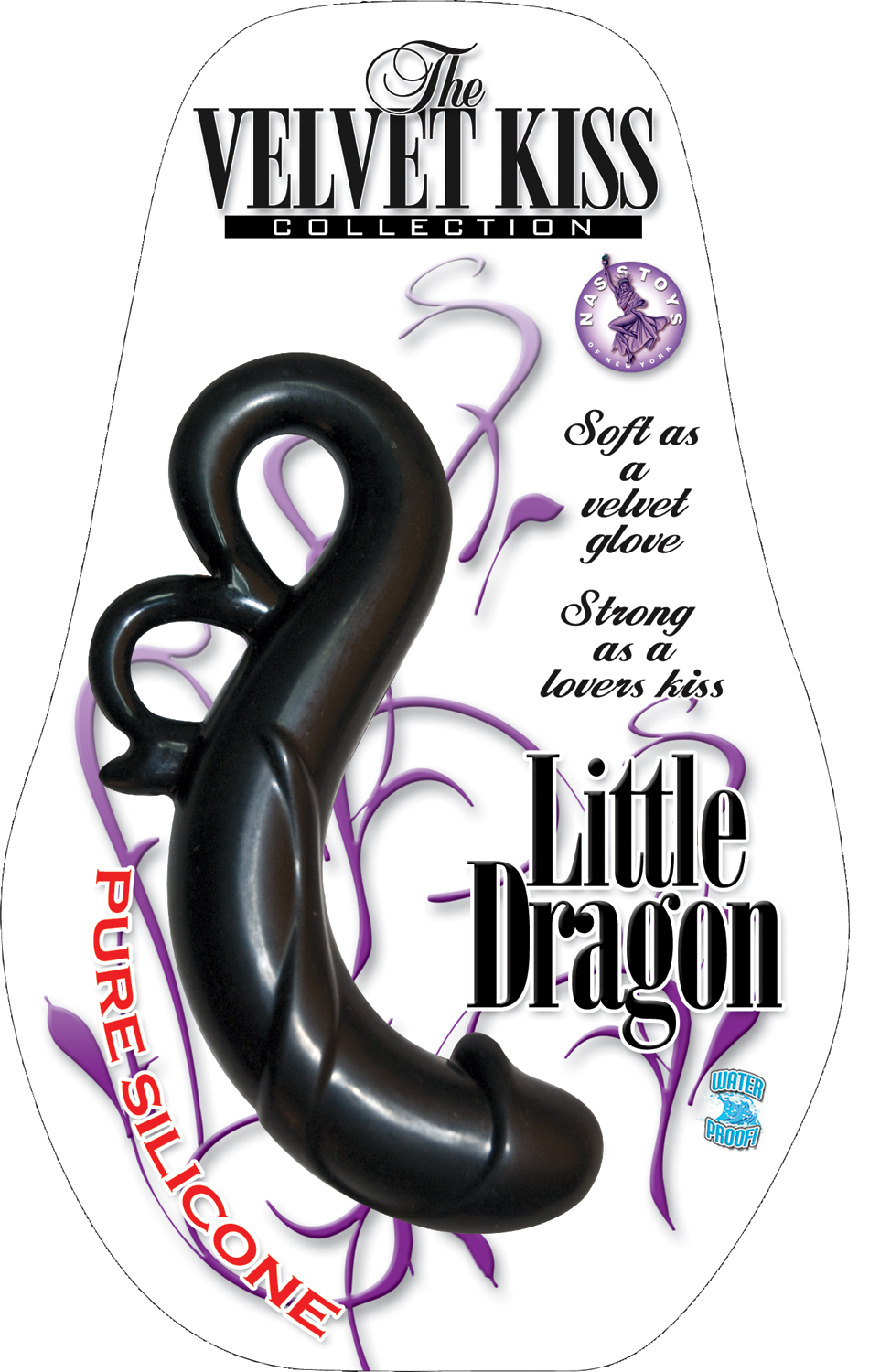 The Velvet Kiss Collection-Little Dragon - Black - Image 2