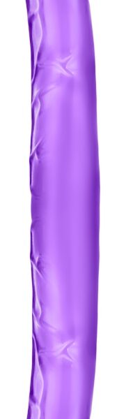 B Yours 16 Inch Double Dildo - Purple