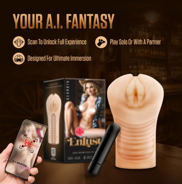 and designed to take control. This premium male masturbator delivers a smooth