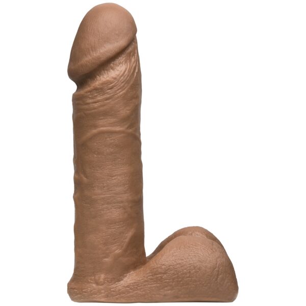 Its hard to imagine more life-like dong than this ultra-realistic UR3 Dual Density Cock. Molded directly from a real cock - features a genuine detailing including plush balls distinct veins and bulbous head. The dual-density formula. Formed with two layers hard on the inside and soft on the outside for the most authentic experience on the market. It even warms to the touch and recovers its shape just like a real cock. Vac-U-Lock attachments can be paired with your favorite Vac-U-Lock Harness or accessories for hours of rigorous play.