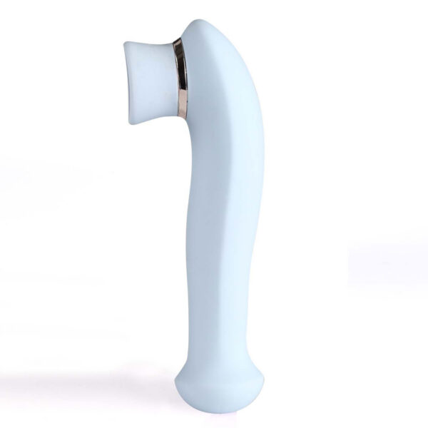 Destiny 15-Function Rechargeable Vibrating - Suction Wand - Blue
