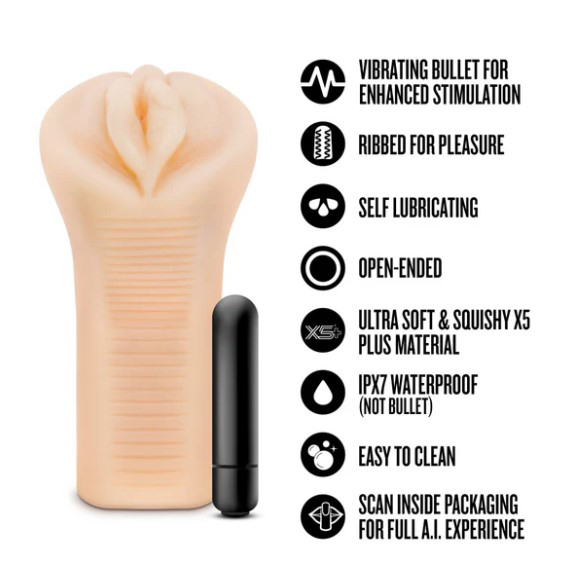immersive experience with a self-lubricating design that activates with just water or saliva