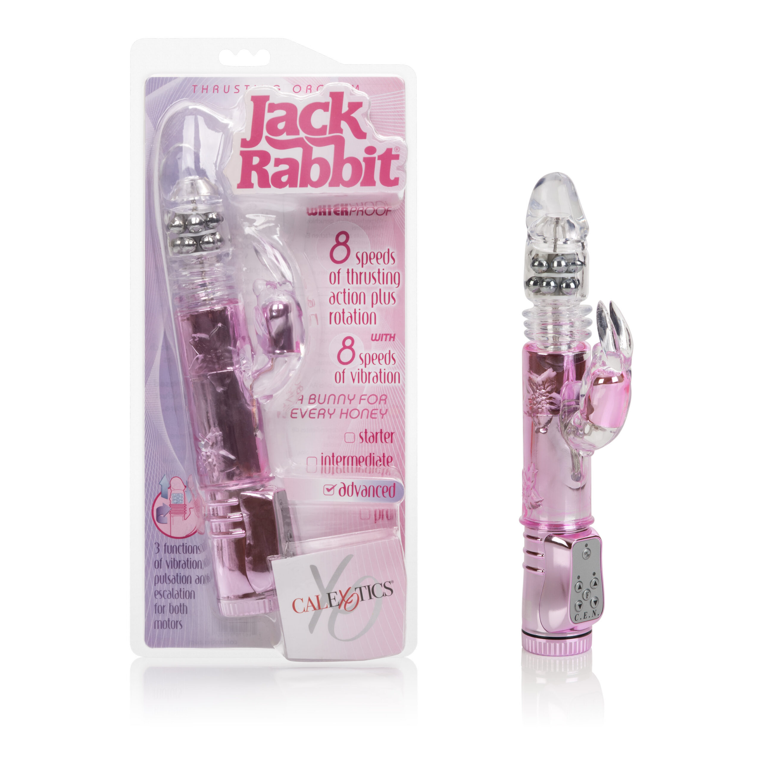 Thrusting Orgasm Jack Rabbit - Pink - Image 7