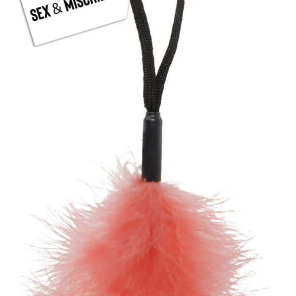 Peach Wrist Feather Tickler