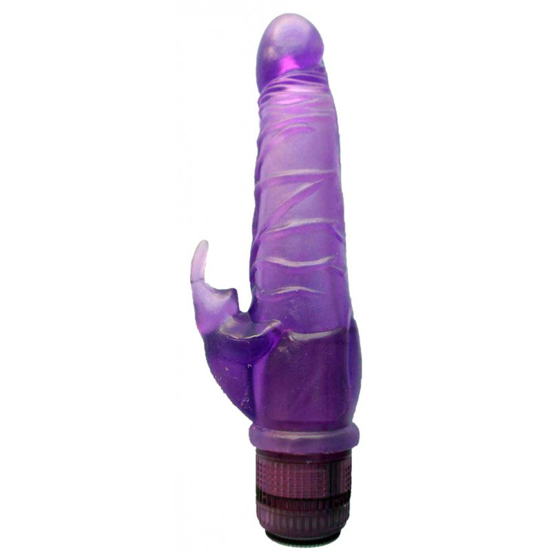 Experience Powerful Orgasms in Rapid Speed with the super powerful "Rapid Rabbit!" Pleasure Vibe! Sleek contoured shape slips comfortably inside any orifice for beginners or wild extremers... while super stimulation bunny ears stimulate the clitoris for multiple intense orgasms! Feel the power and get hooked on this Rapid Rabbit as he is sure to deliver!