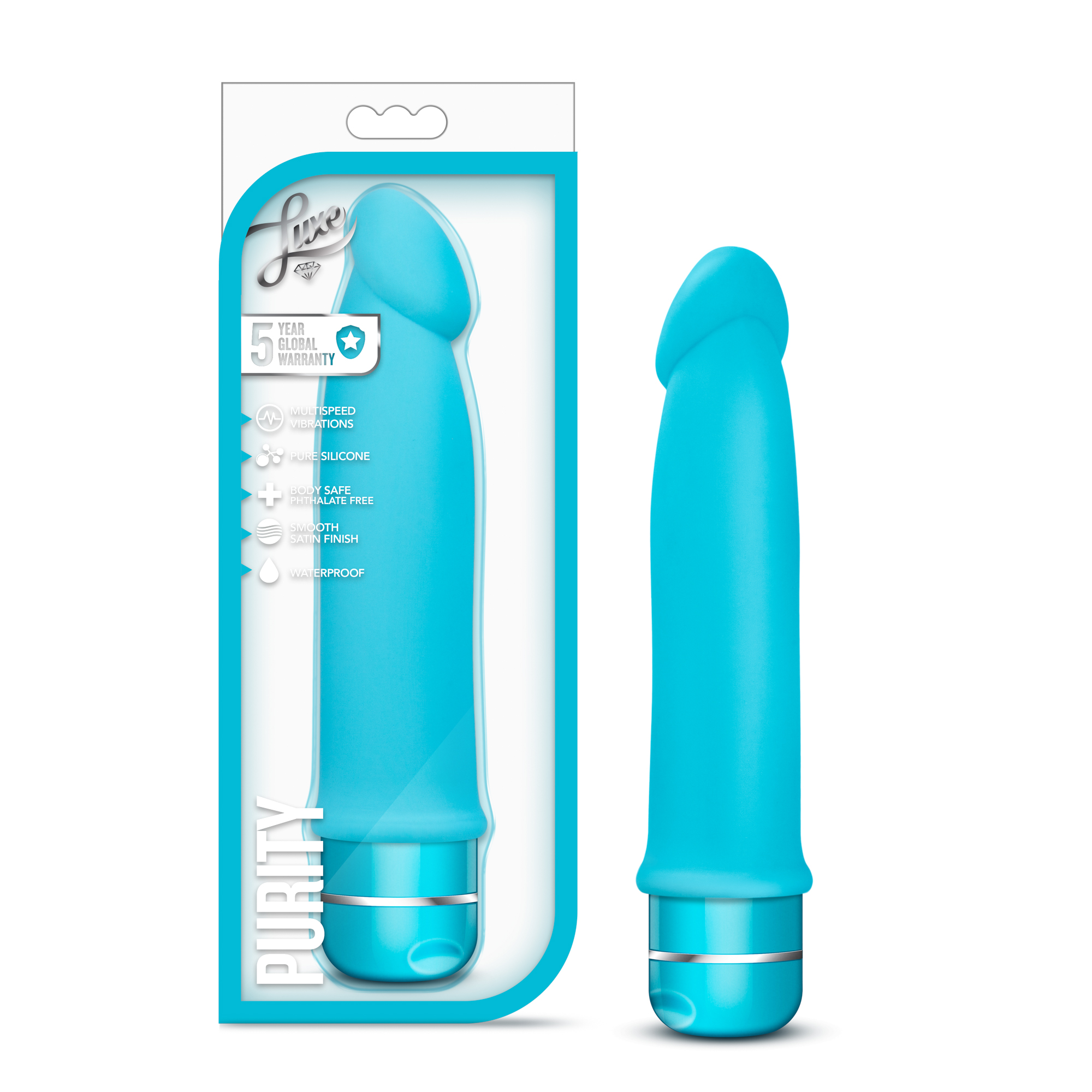 and hints of something simply magical. Whether its vaginal or anal with with 7.5-inch of a soft velvelty smooth texture that you just need to add your favorite water-based lube it will glide right to your pleasure spots. Twist the multi-speed dial at the base for the perfect amount of vibrations. And its waterproof so you can take it into the shower bath or hut tub. Lets this beauty Inspire you to new levels of ecstasy and wild adventures.