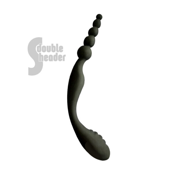 The 9's S-Double Header Double Ended Silicone Beads