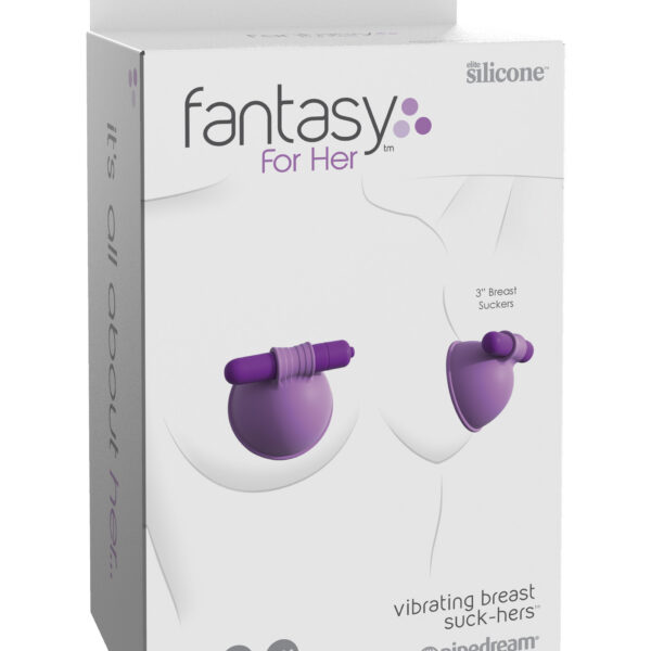 Fantasy for Her Vibrating Breast Suck-Hers 3"