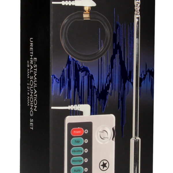 E-Stimulation Urethral Sounding Set - Silver
