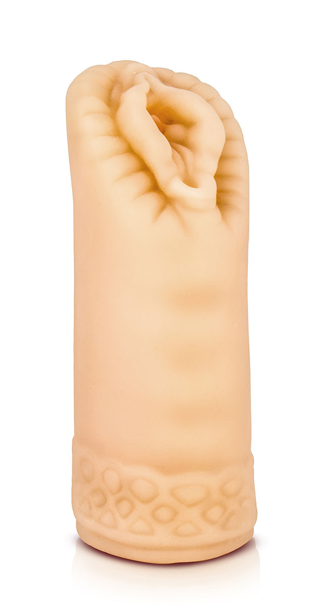 all together they massage your shaft for the utmost intense stimulation. This tunnel of lovin' is 5.5" (13.97cm) long