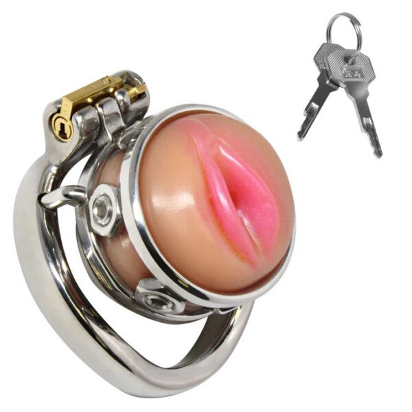 Unlock a new level of control and comfort with our Pussy Boy Metal Chastity  Cage. Perfect for those exploring feminization