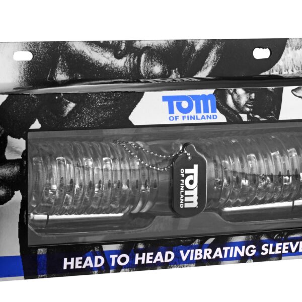 Tom of Finland Head to Head Vibrating Sleeve