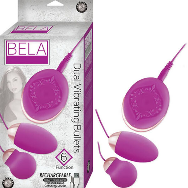 Bela Dual Vibrating Bullets - Purple