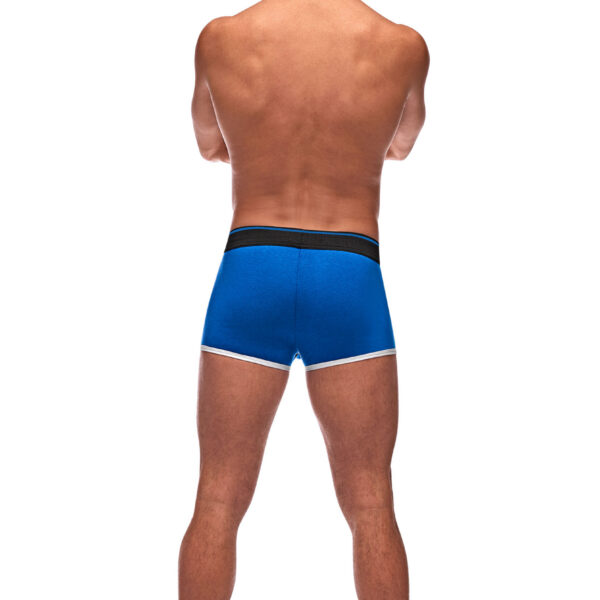 Retro Sport Panel Short - Large - Blue/ Black