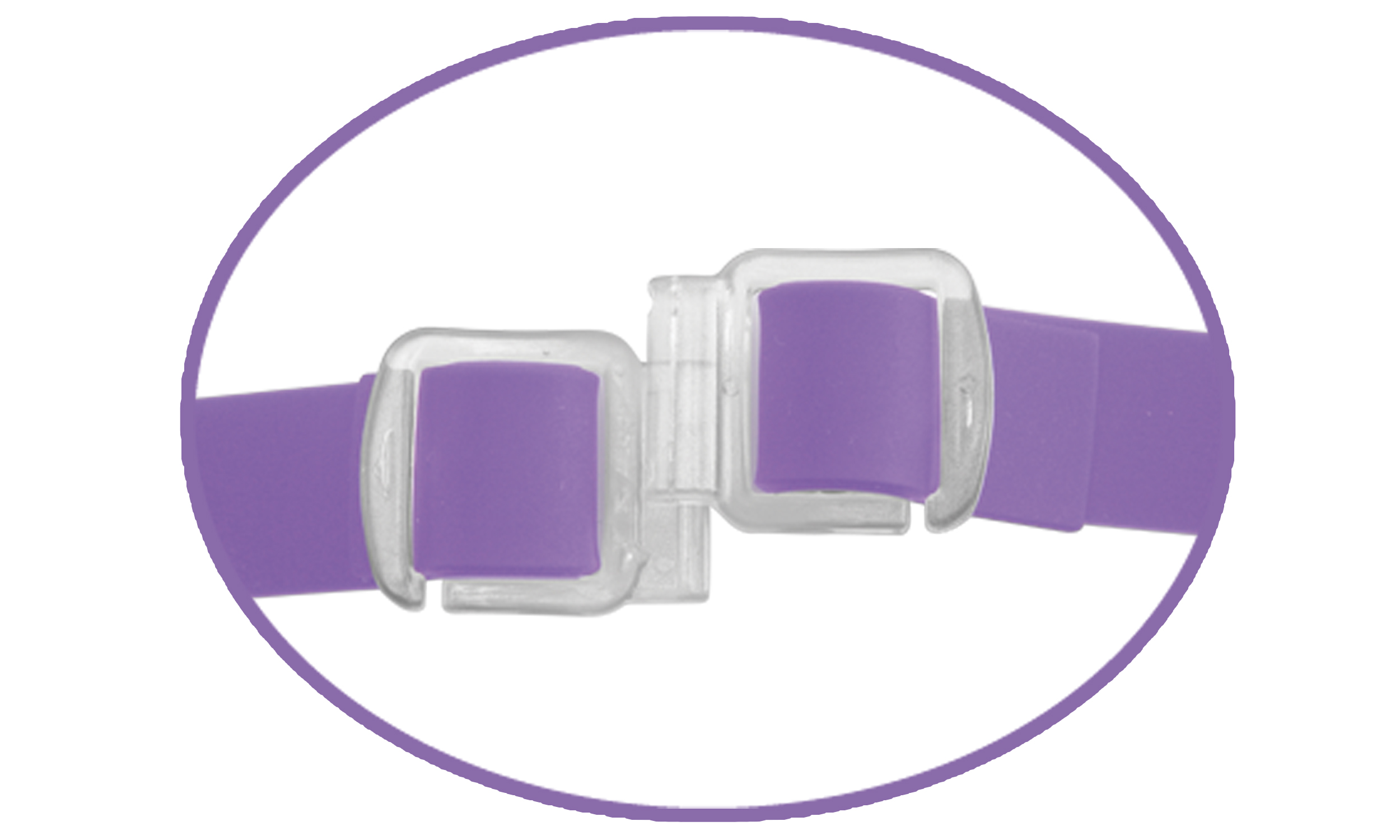 Fetish Fantasy Elite Vibrating Double Delight Strap-on - Purple - Image 3