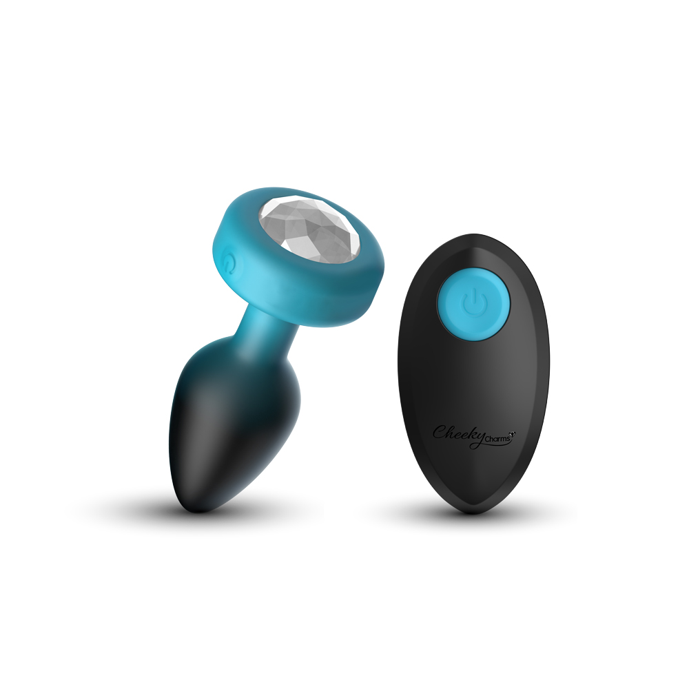 Discover next-level pleasure with the Cheeky Charms Eluxe Vibrating Anal Plug. Thoughtfully designed for both aesthetics and sensation