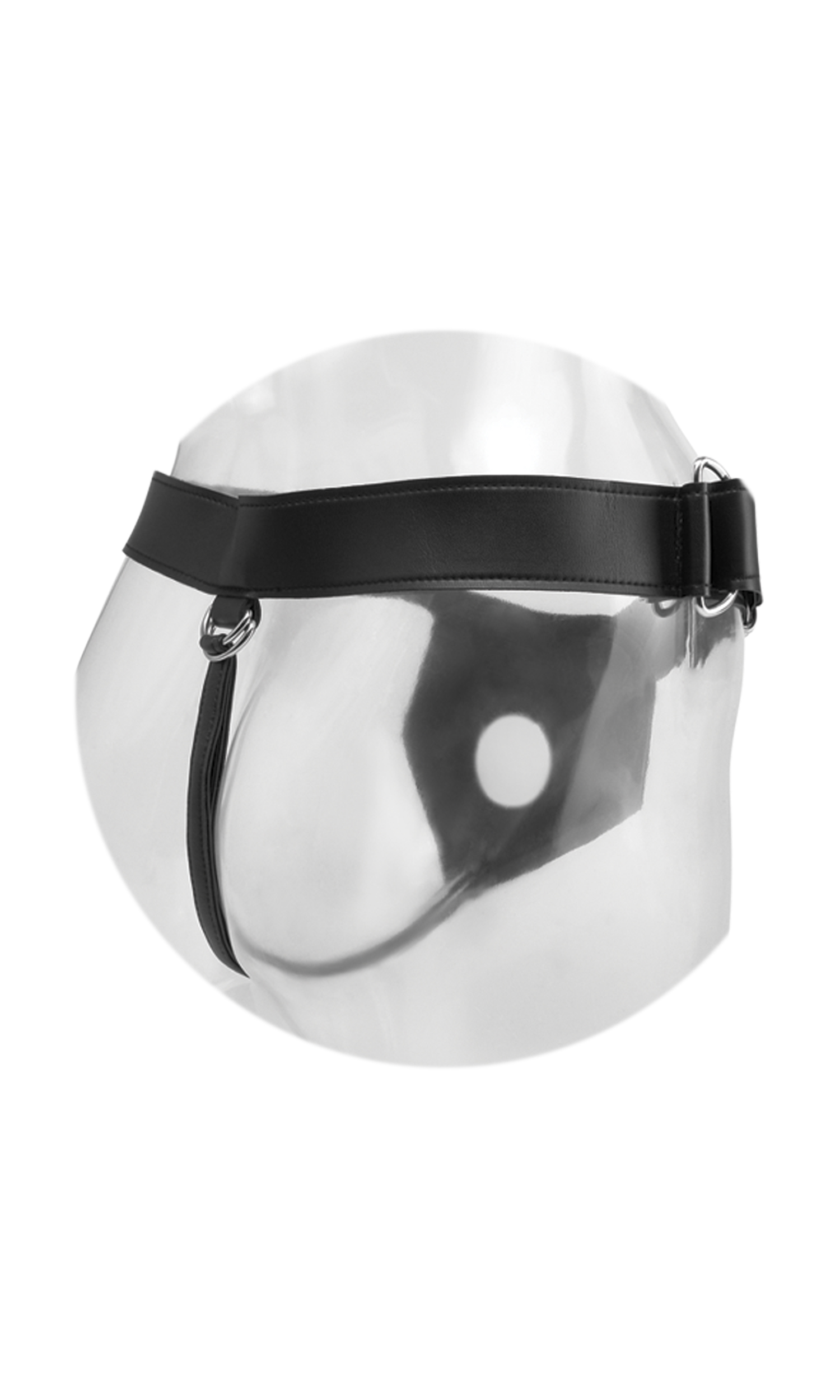 When you need a heavy-duty harness to keep everything in place the Universal Heavy-Duty Harness is the only choice to get the job done. Made to withstand extreme fetish play this heavy-duty harness features adjustable leg and waist straps and a stretchy silicone O-ring. The Universal Heavy-Duty Harness accommodates a variety of your favorite strap-on dildos and is made to play hard. Go ahead try to get this rugged strap-on harness loose from your waist. The form-fitting design comfortably hugs your body contours allowing you to move freely and flexibly without any discomfort. With each use the harness gets even softer and more fitting. The heavy-duty metal belt buckle strap ensures it wont come loose during the action while the snaps hold the O-ring in place and round system.