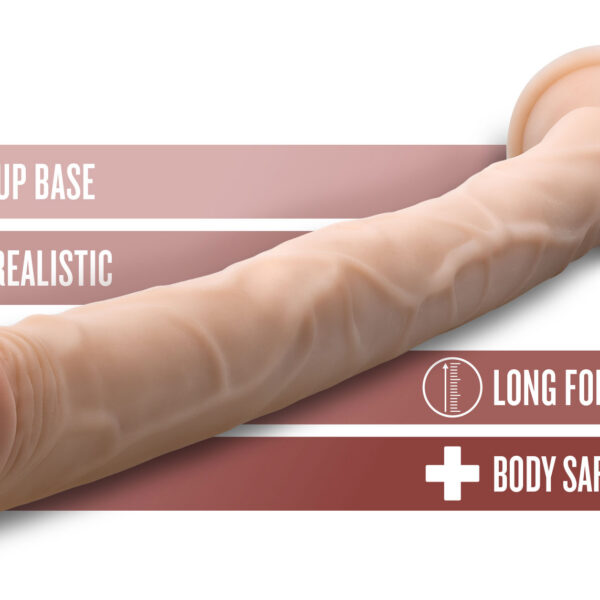 Dr. Skin - 19 Inch Dildo - Beige