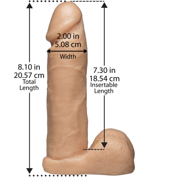 An 8-inch dong that is so realistic